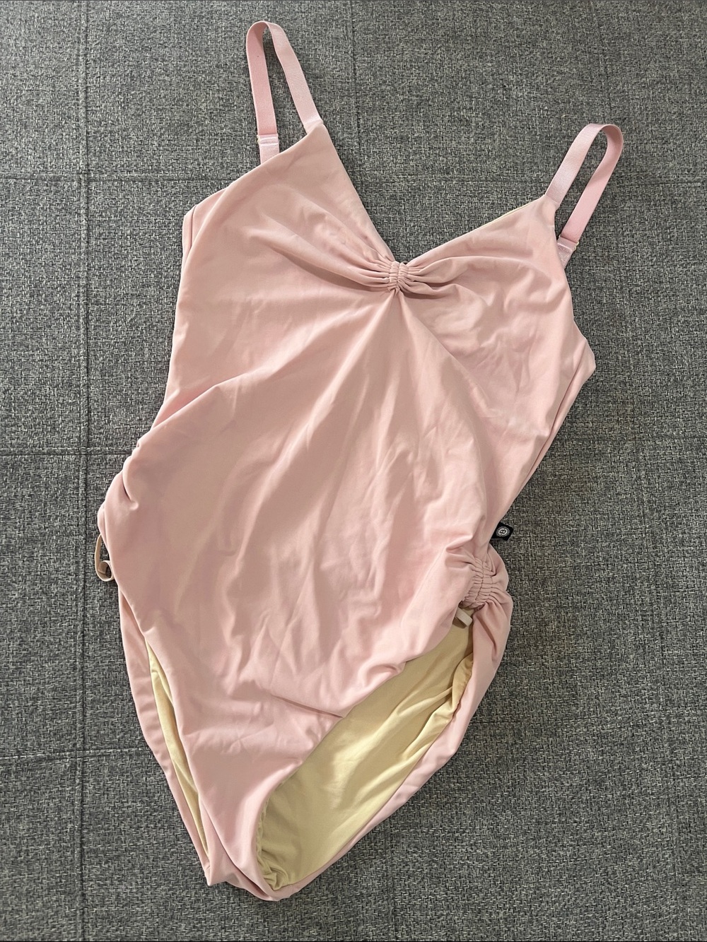 Woman ballet leotard